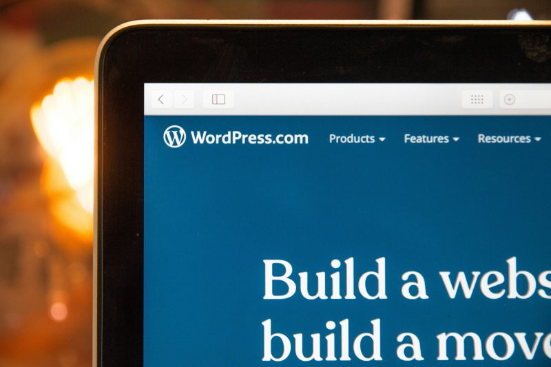wordpress op computer
